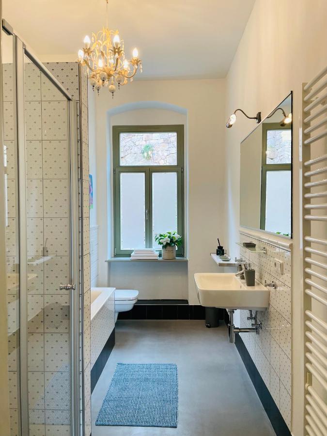 Ferienwohnung Im Gaestehaus Meißen Esterno foto